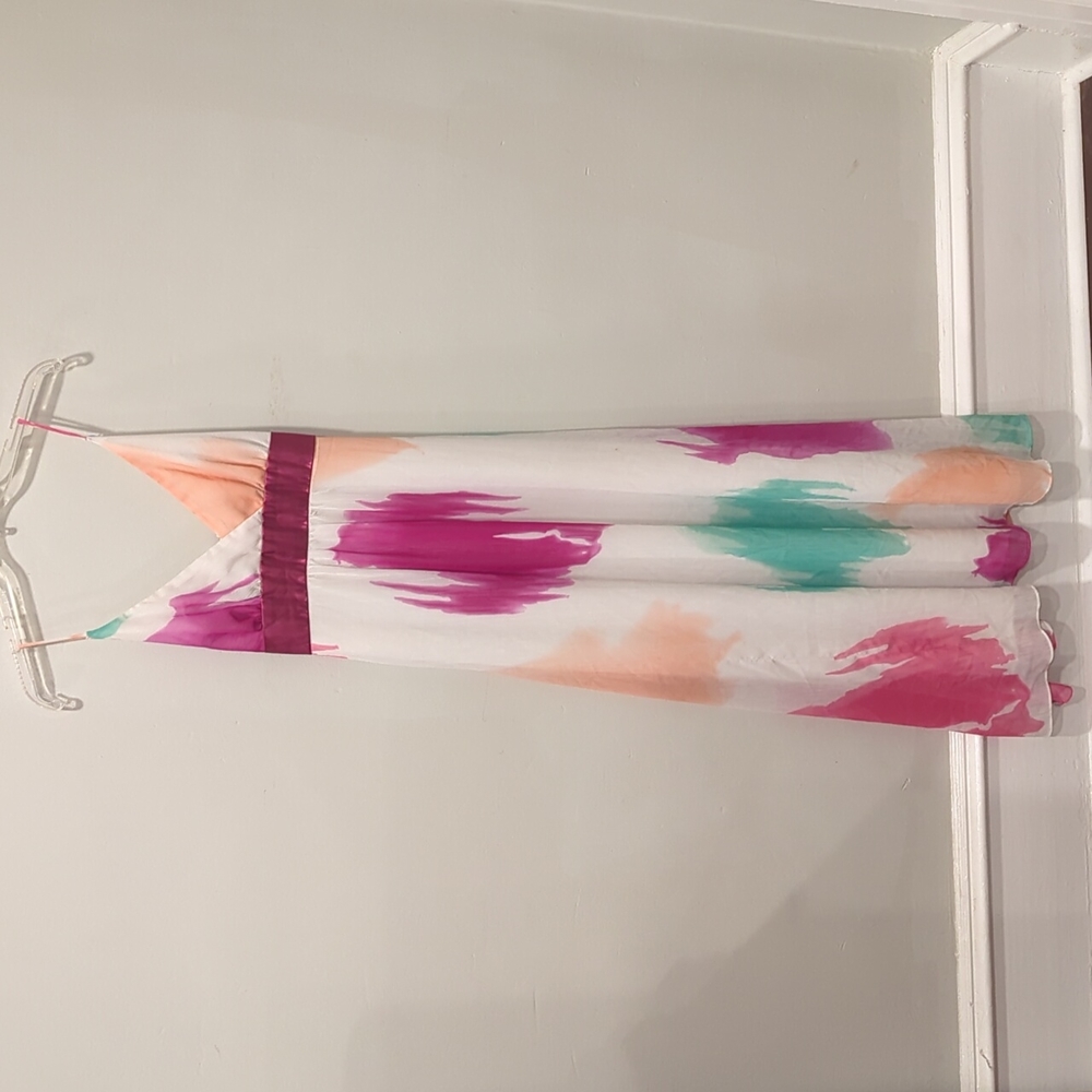 Alyn Paige Formal Watercolor Dress